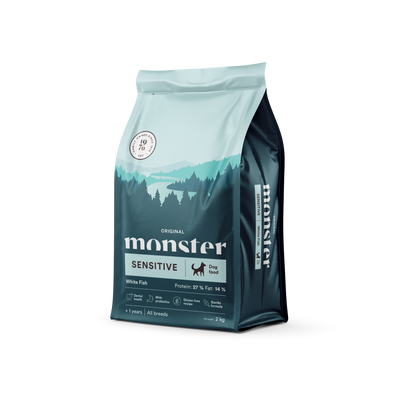 Monster Dog Original Sensitive White Fish