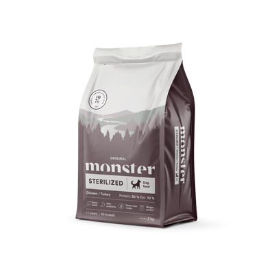 Monster Dog Original Sterilized Chicken/Turkey