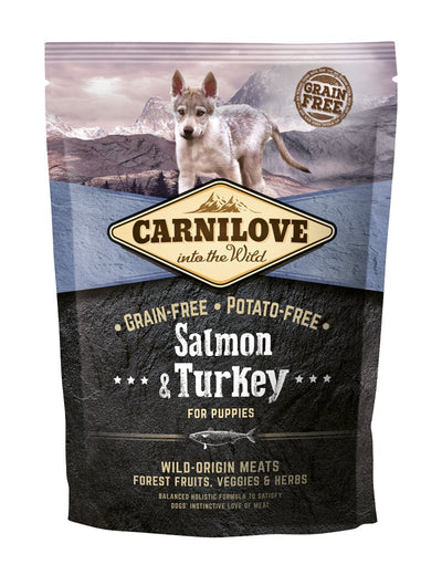 Carnilove Salmon - Turkey - Puppy - Handla på Gaston