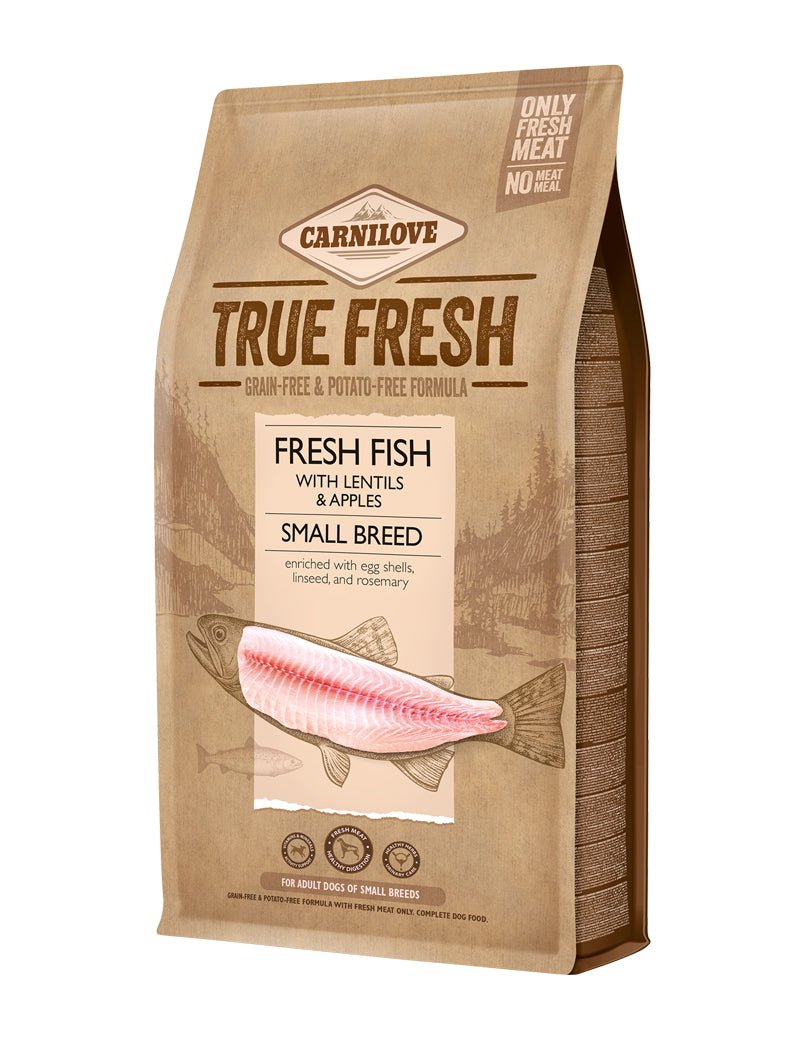 Carnilove TRUE FRESH FISH Adult Small Breed - Handla på Gaston
