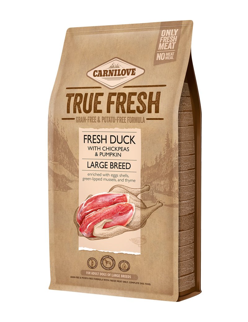 Carnilove TRUE FRESH DUCK Large Breed - Handla på Gaston