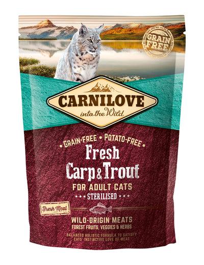 Carnilove Cat Fresh Carp & Trout Steril Adult