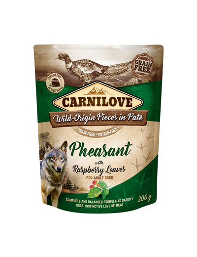 Carnilove Dog Paté Pheasant With Raspberries