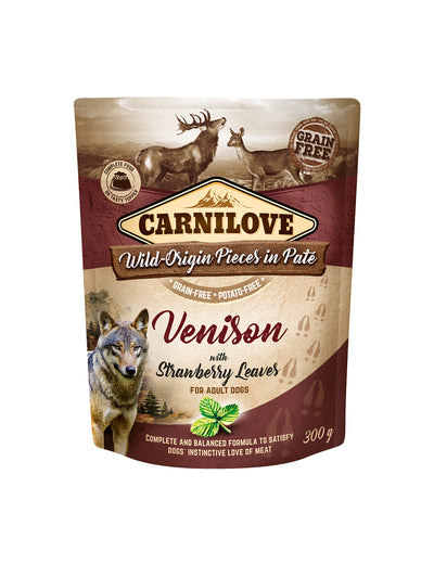 Carnilove Dog Paté Venison With Strawberries