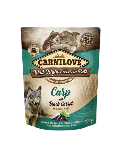 Carnilove Dog Paté Carp With Black Carrot