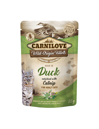 Carnilove Cat Pouch Duck Catnip