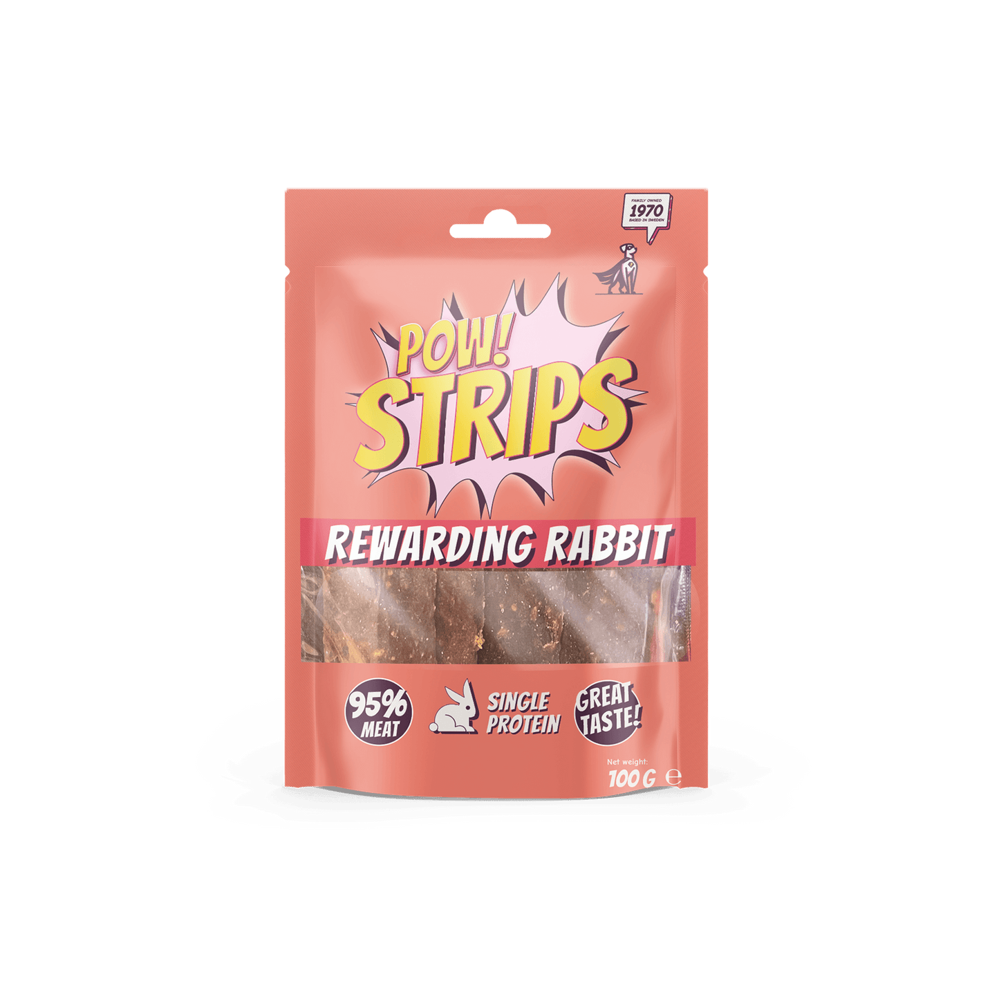POW! strips Rewarding Rabbit
