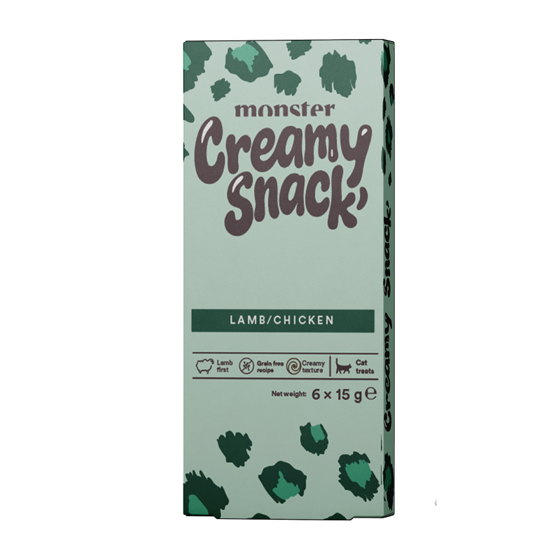 Monster Cat Creamy Snack Lamb Chicken