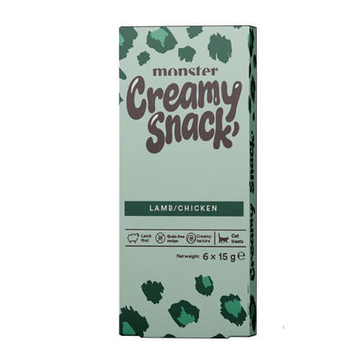 Monster Cat Creamy Snack Lamb Chicken