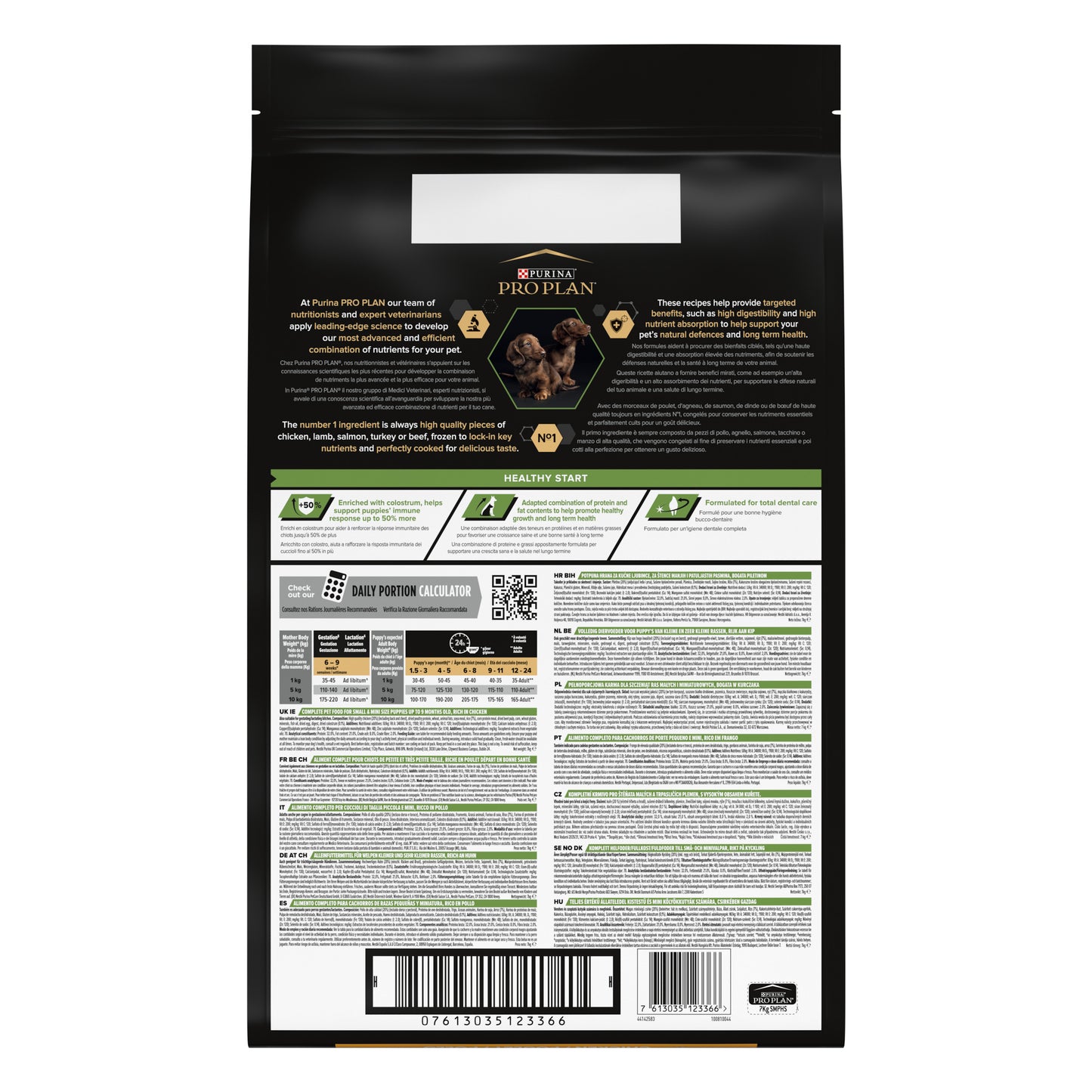 PURINA PRO PLAN Small & Mini Puppy Rikt på Kyckling