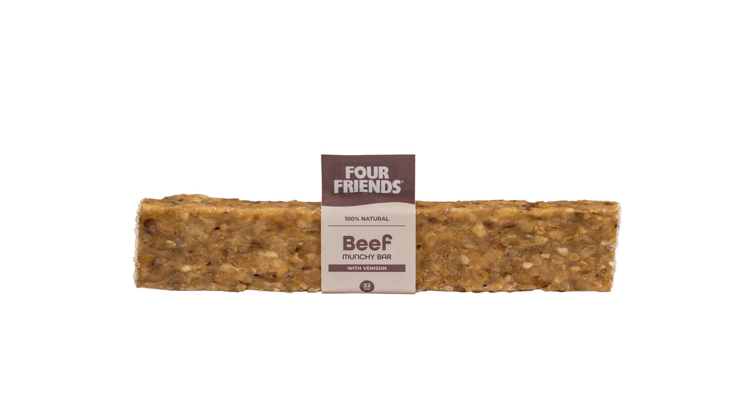 FourFriends Beef munchy bar with deer
