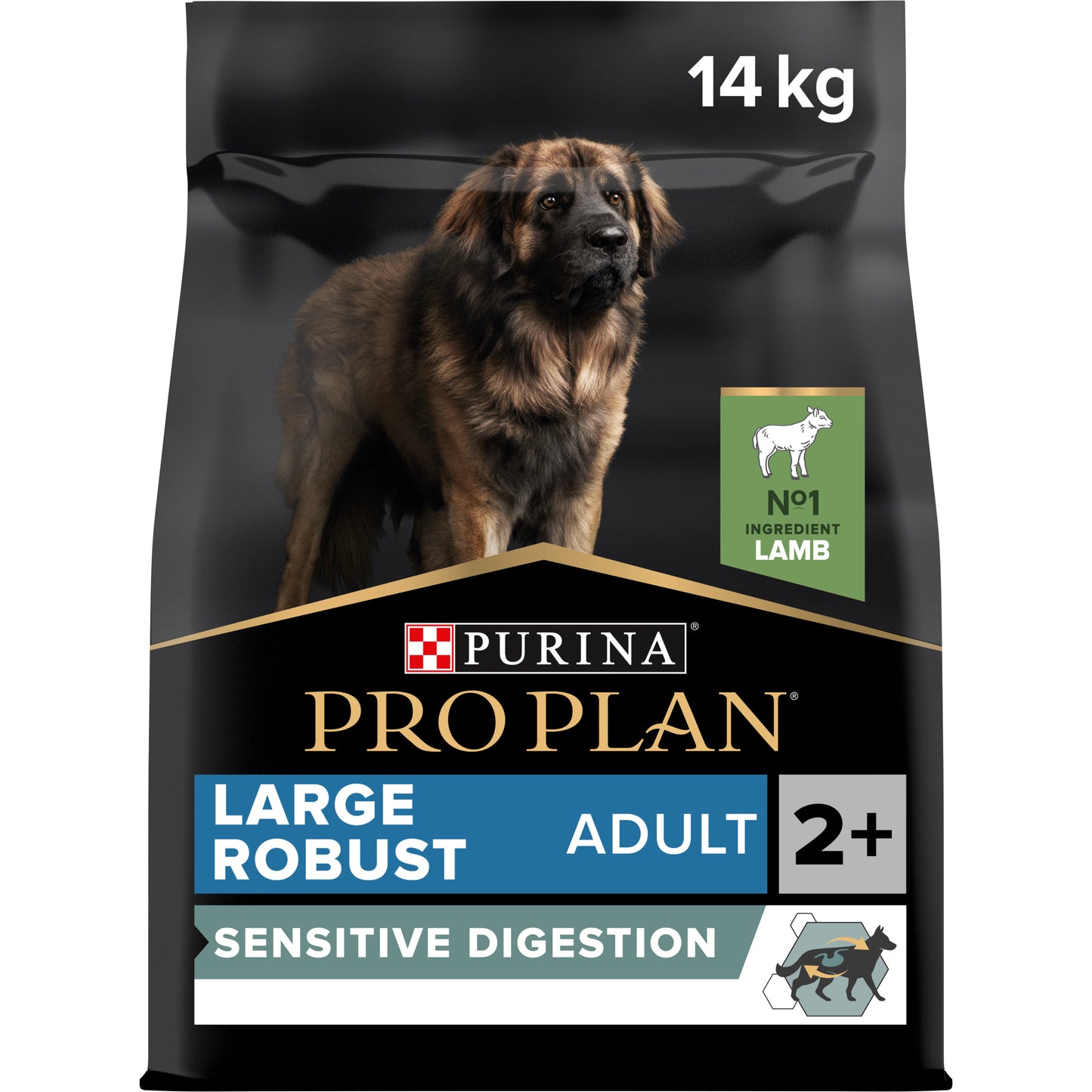 PURINA PRO PLAN Large Adult Robust Dog Sensitive Digestion Rikt på Lamm