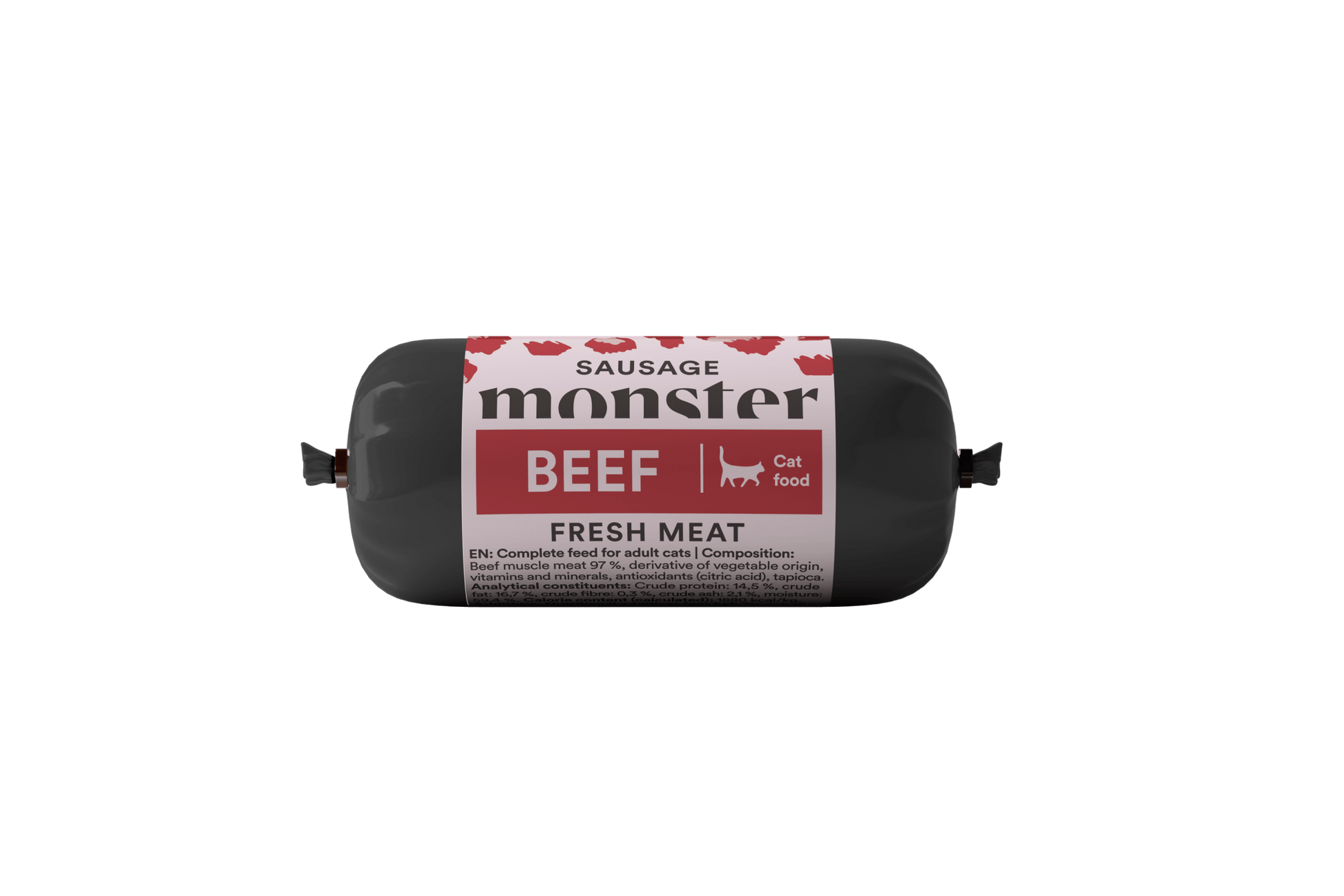 Monster Cat Sausage Beef - Handla på Gaston