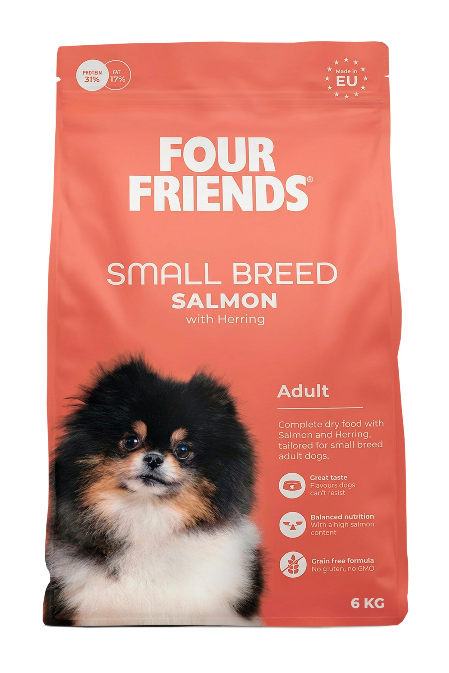 FourFriends Small Breed Salmon