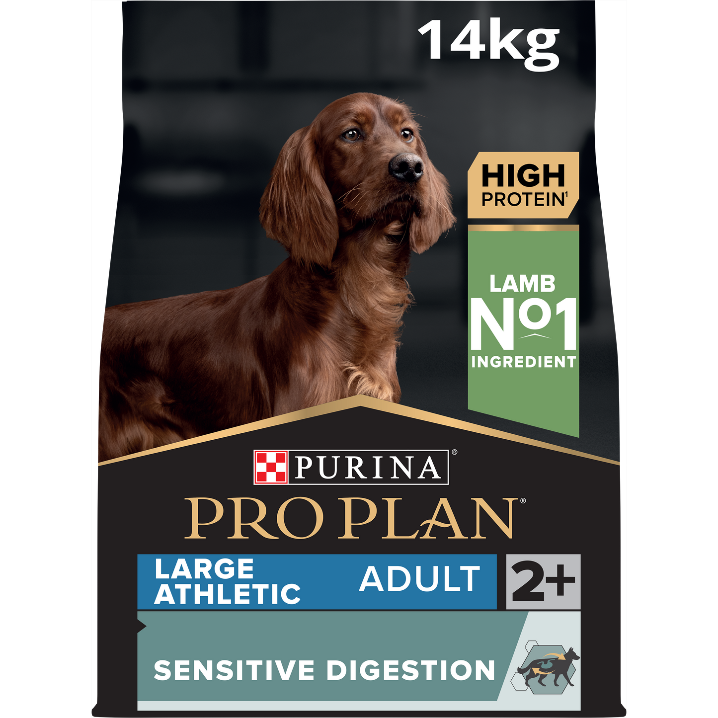 PURINA PRO PLAN Large Adult Athletic Dog Sensitive Digestion Rikt på Lamm