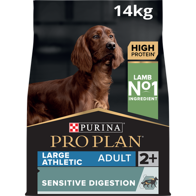 PURINA PRO PLAN Large Adult Athletic Dog Sensitive Digestion Rikt på Lamm
