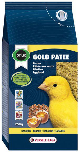 ORLUX ORLUX ÄGGFODER KANARIE GOLD PATE 250GR