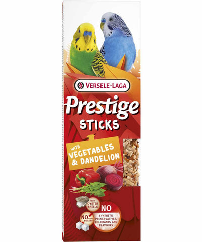 VERSELELAGA Kräcker Undulat/Parakit Grönsaker & Maskros 60Gr