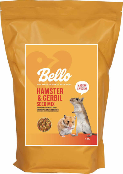 BELLO Hamster & Gerbil Seed Mix 4Kg