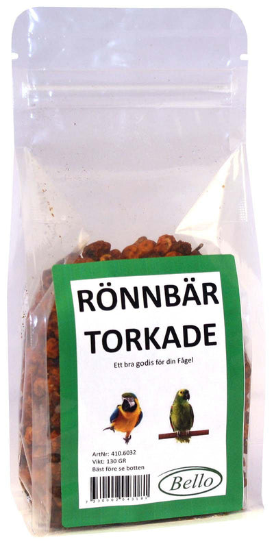 BELLO RÖNNBÄR TORKADE 130GR