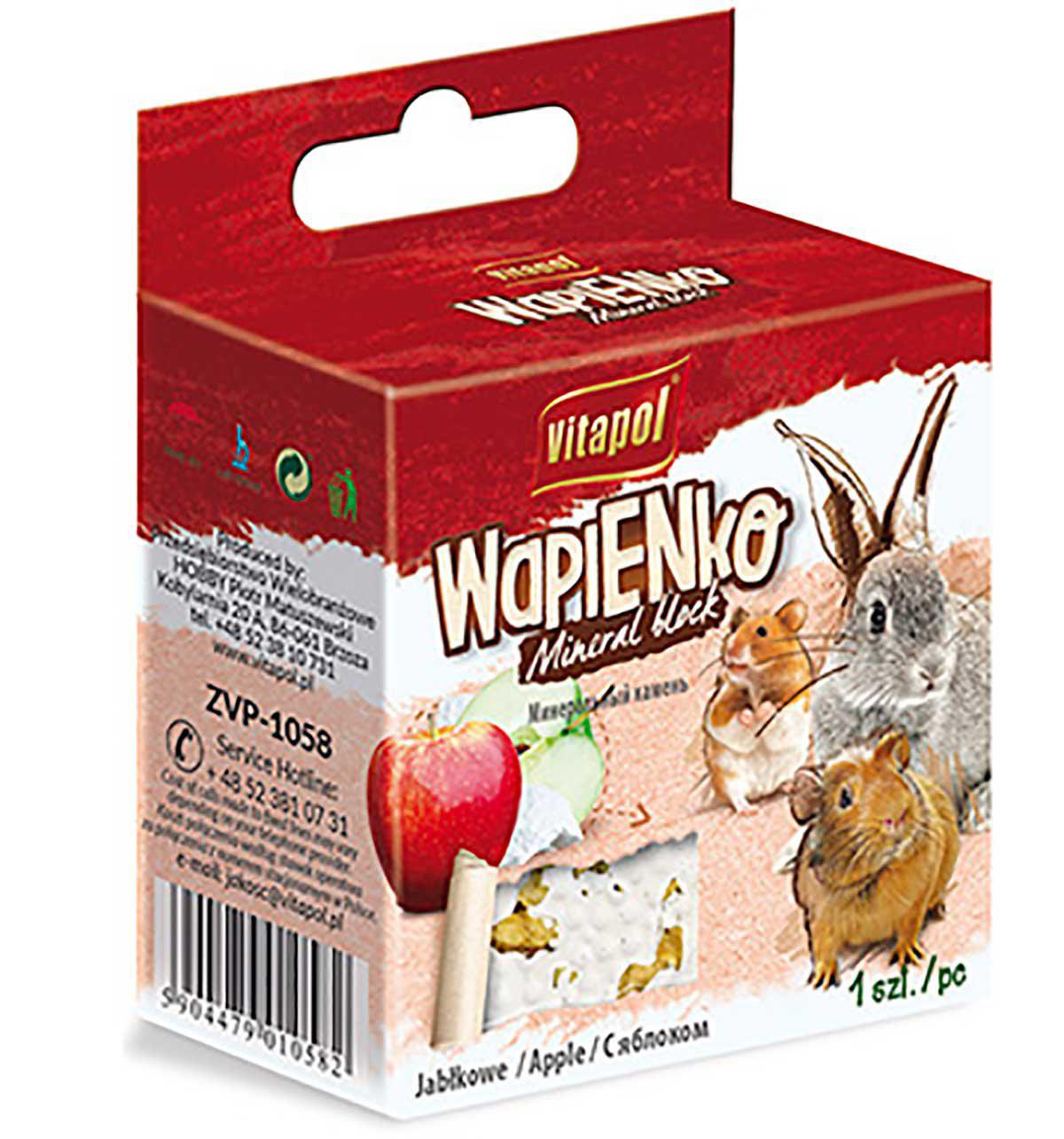 Vitapol Mineralsten Gnagare Äpple - Handla på Gaston