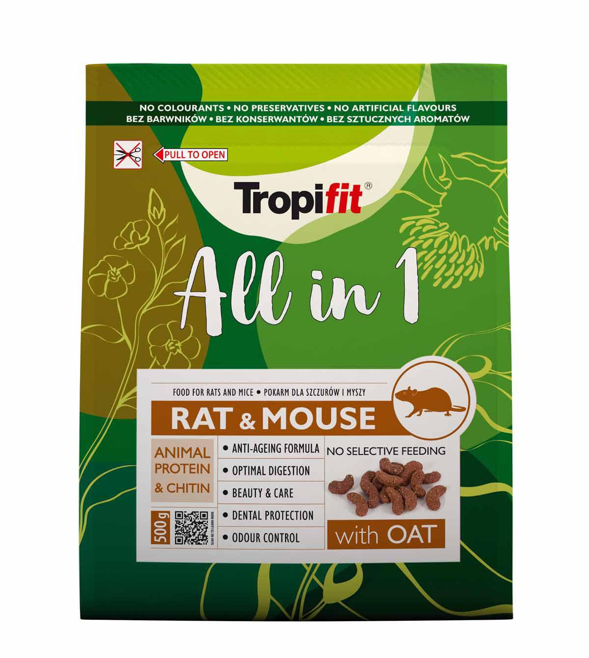 TROPIFIT TROPIFIT RAT & MOUSE 500G