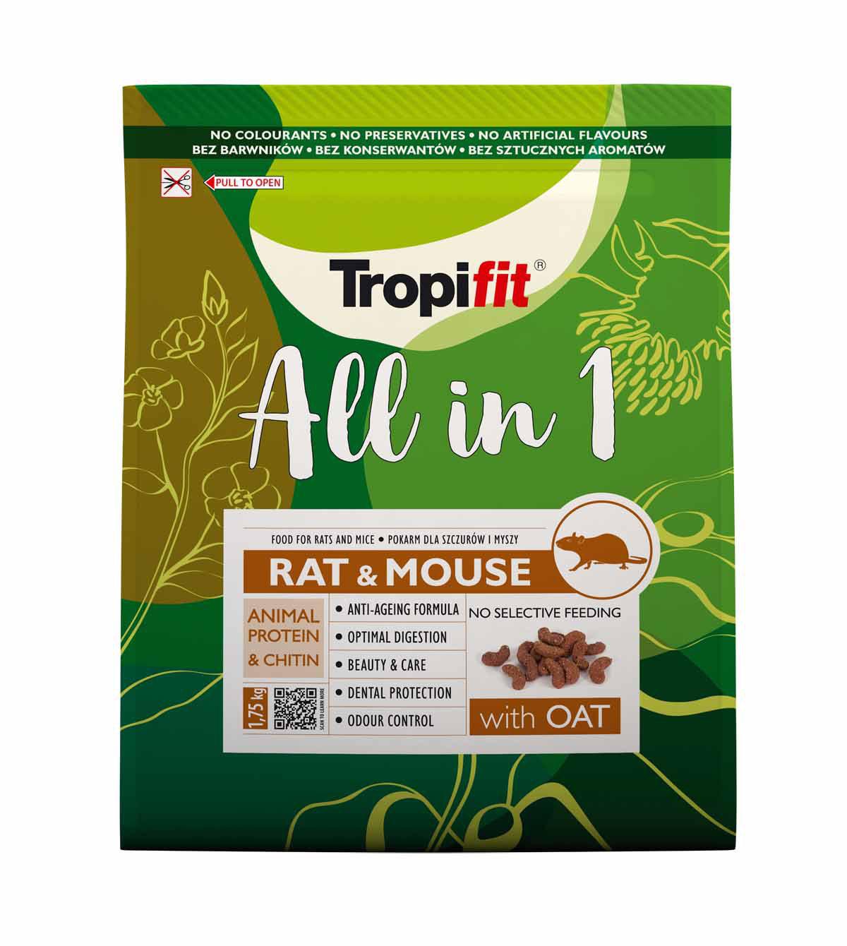 TROPIFIT TROPIFIT RAT & MOUSE 1,75KG
