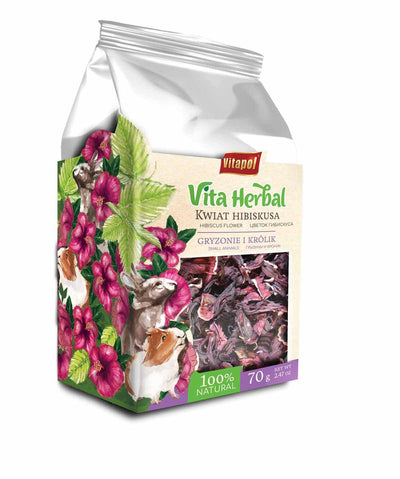 VITA HERBAL Hibiskusblomma 70 g - Handla på Gaston