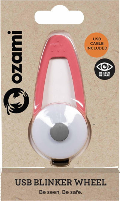 OZAMI BLINKER WHEEL ROSA 9x4x18.5CM