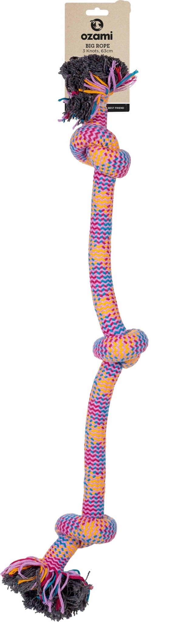 OZAMI HUND Big Rope 3 Knots - Handla på Gaston