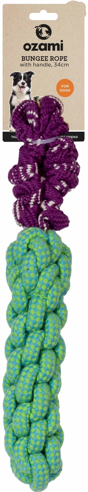 OZAMI HUND Bungee Rope With Handle - Handla på Gaston