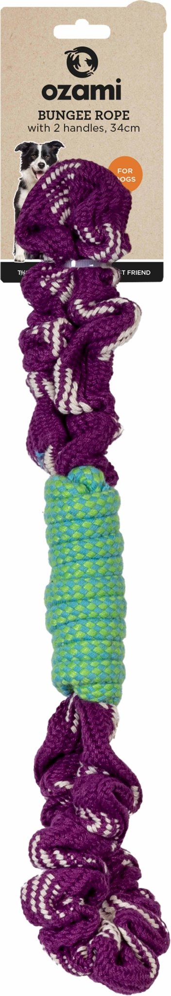 OZAMI HUND Bungee Rope With Two Handles - Handla på Gaston