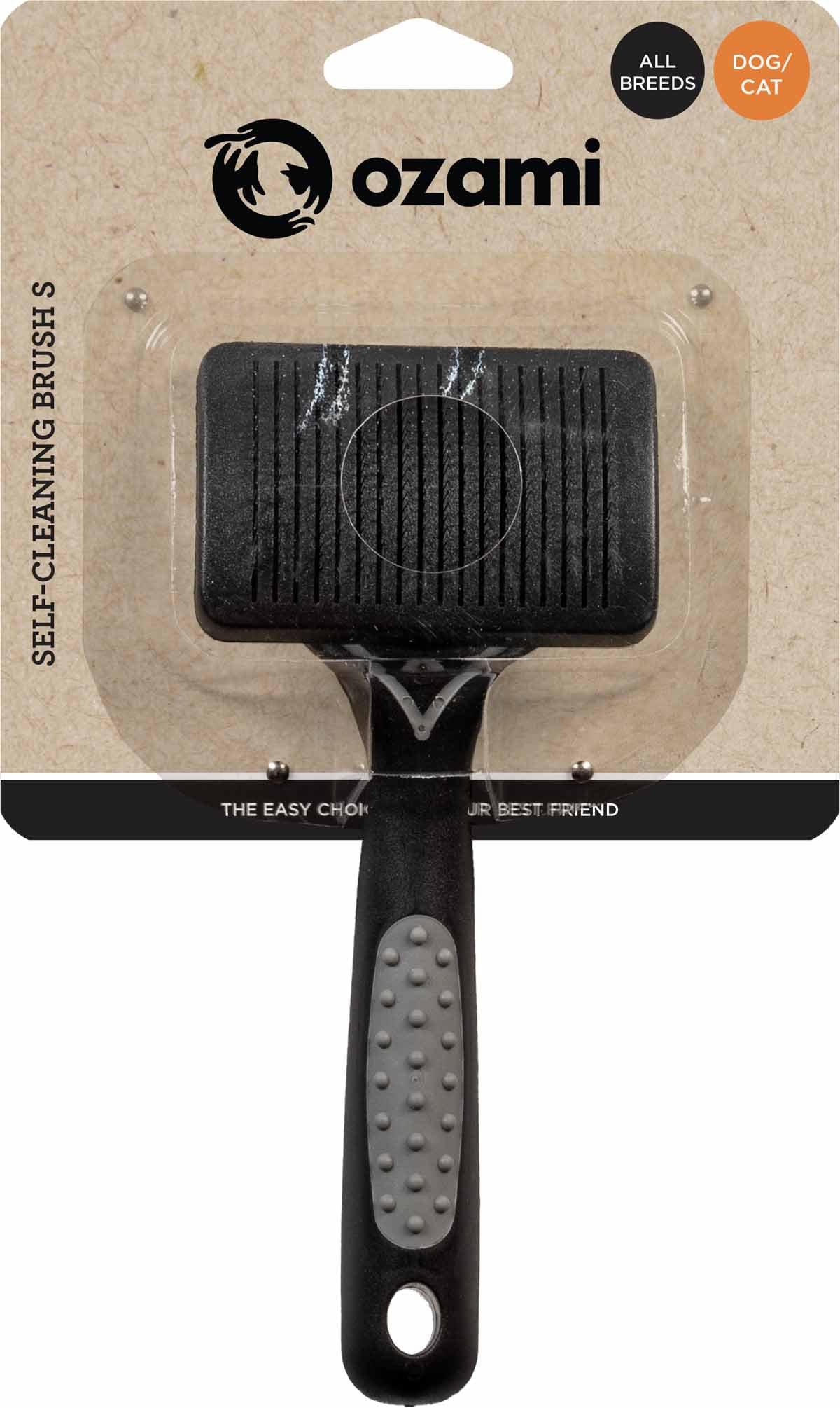 OZAMI BRUSH SELF-CLEANINGSMALL 18,5x7,8x4,8CM