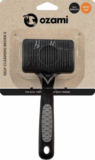 OZAMI BRUSH SELF-CLEANINGSMALL 18,5x7,8x4,8CM