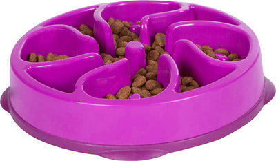 OUTWARD HOUND Oh Matskål Fun Feeder Slo - Bowl Lila - Handla på Gaston