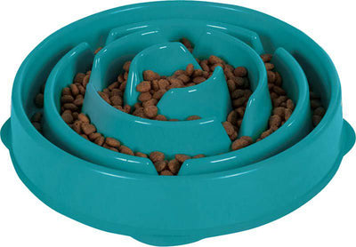 OUTWARD HOUND Oh Matskål Fun Feeder Slo - Bowl Turkos - Handla på Gaston