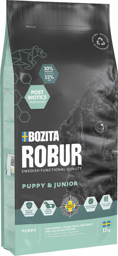 BOZITA Robur Puppy & Junior 12Kg