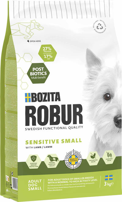 BOZITA Robur Adult Small Breed Sensitive 3Kg