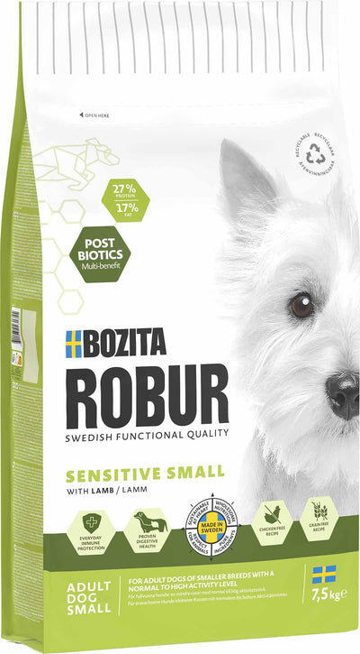 BOZITA Robur Adult Small Breed Sensitive 7,5Kg