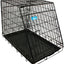 OZAMI Hundtransportbur Svart Lutande 78X49X57Cm