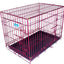 OZAMI Hundtransportbur Lila Metallic 78X49X56.5Cm (Cerise)