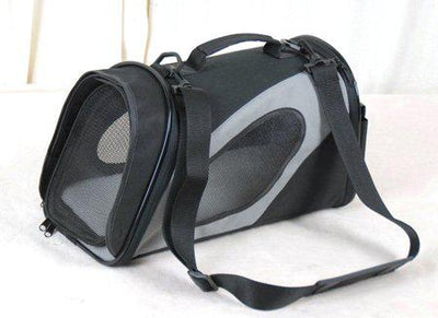 Transportväska Nylon Lutande Svart/Grå Medium 48X24X29Cm