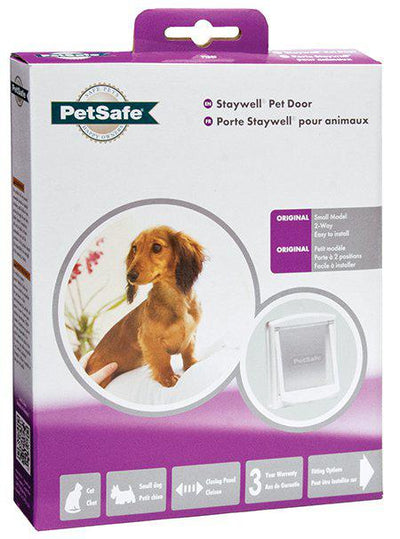 PETSAFE Katt & Småhundsdörr715 Vit Transparent Lucka