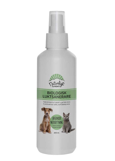 NATURLIGT RENT Luktsanerare Biologisk Se 200Ml