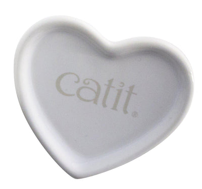 CATIT Ceramic Heartskål 8X7Cm