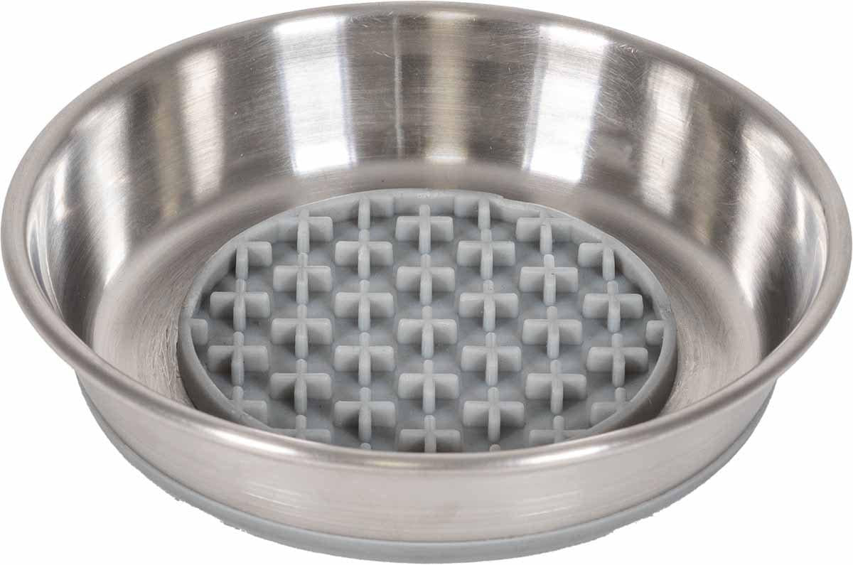 OZAMI KATT KATTSKÅL ROSTFRI SLOWFEEDER 290ML