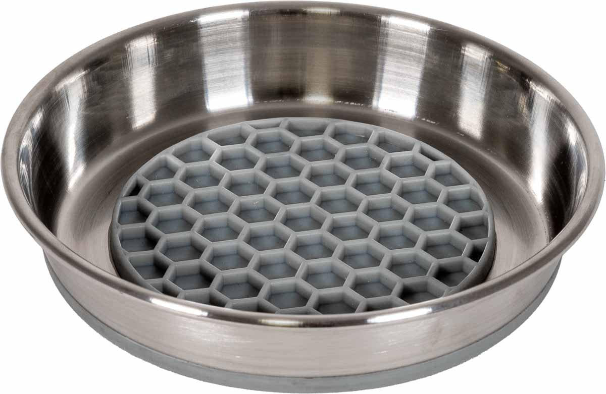 OZAMI KATT KATTSKÅL ROSTFRI SLOWFEEDER 500ML