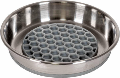 OZAMI KATT KATTSKÅL ROSTFRI SLOWFEEDER 500ML
