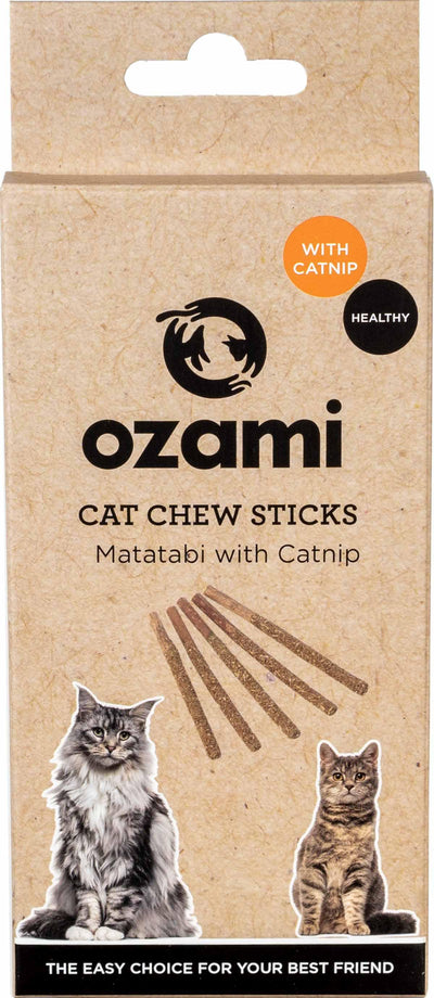 OZAMI KATT KATTLEKSAK MATATABI STICK WITH CATNIP POWDER 12CM