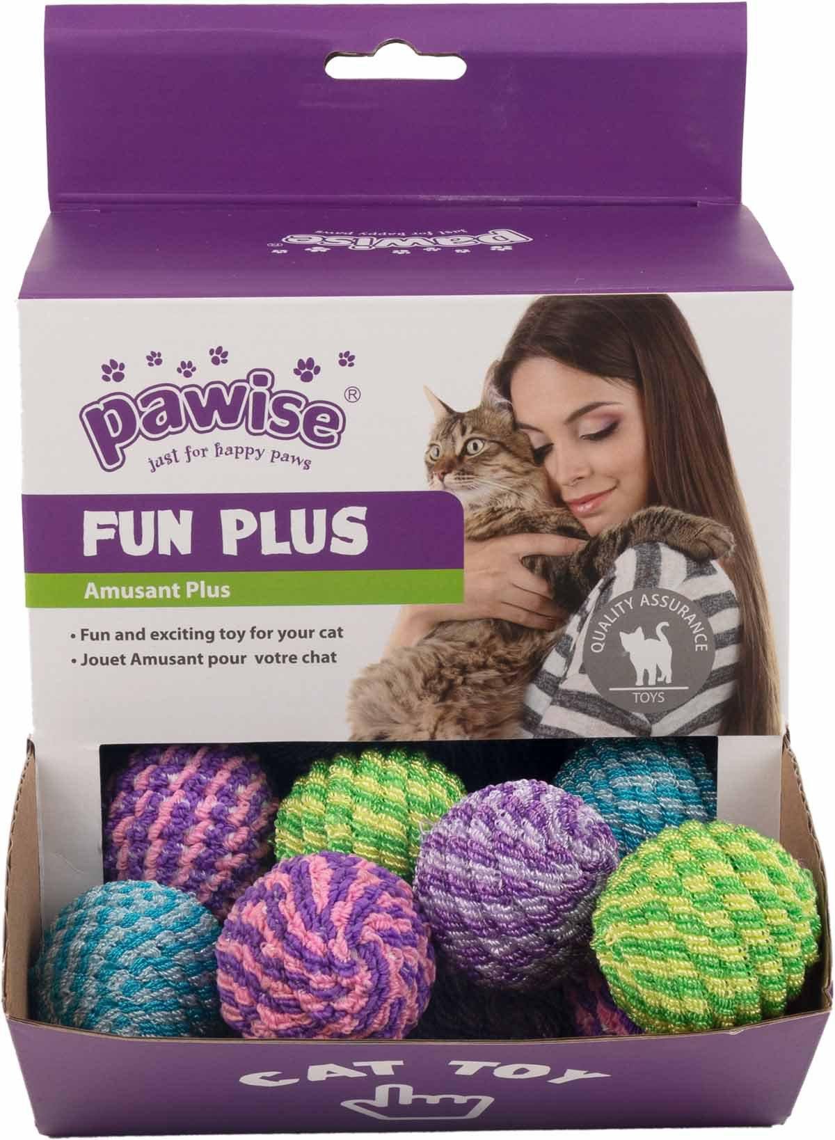 PAWISE Kattleksak Box Glitterboll Mixfärg - Handla på Gaston